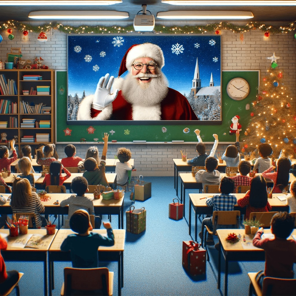 Santa For Classrooms