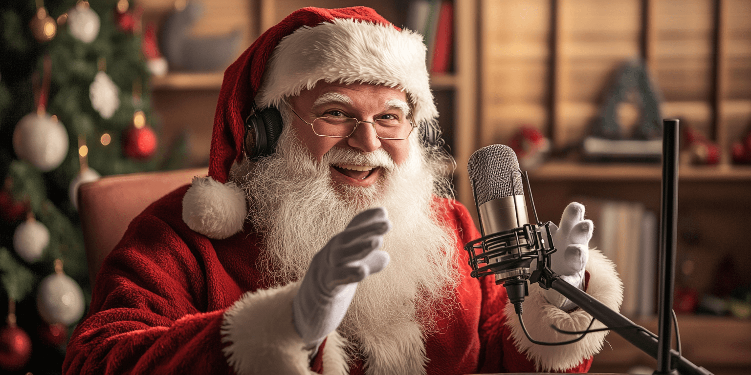 Unique business gifts personalized santa messages
