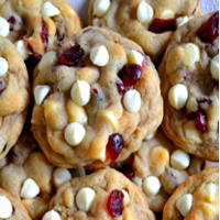 Cranberry White Chocolate Chip Cookies - The Domestic Rebel